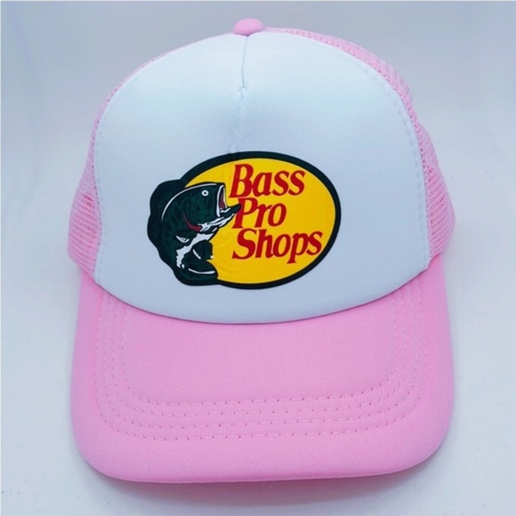 HP🏆Fishing Chic:The Ultimate Snapback Pink Trucker‎ Hat for All Your Adventures - Picture 1 of 3